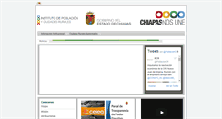 Desktop Screenshot of ciudadesrurales.chiapas.gob.mx
