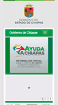 Mobile Screenshot of chiapas.gob.mx