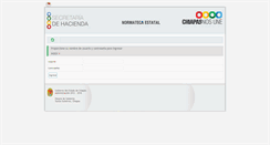 Desktop Screenshot of normateca.chiapas.gob.mx